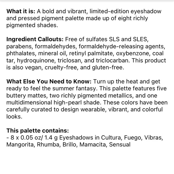 Artist Couture Caliente eyeshadow palette - Picture 9 of 9